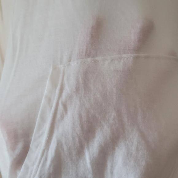 NWT Bird and Vine Pullover White Salt In The Air Small Oversized Hoodie - Picture 7 of 8